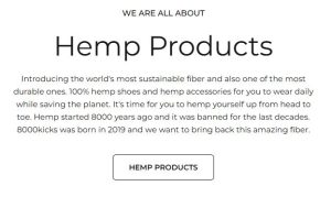 8000Kicks Waterproof Hemp Shoes